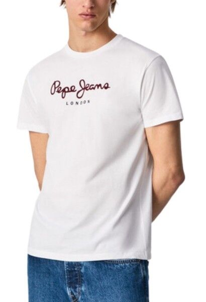 Tee shirt manches courtes basic EGGO Blanc