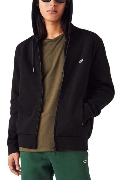 Sweatshirt à capuche zippé avec logo 
