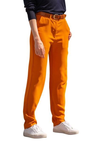 Pantalon coupe droite KATNIS Orange