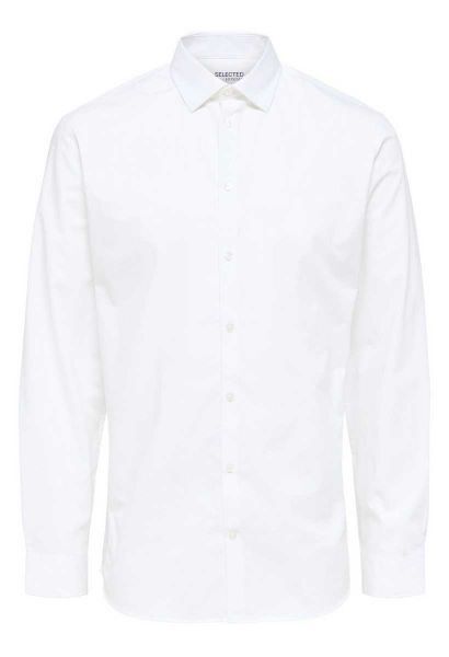 Chemise manches longues ajustée ADVANCED Blanc